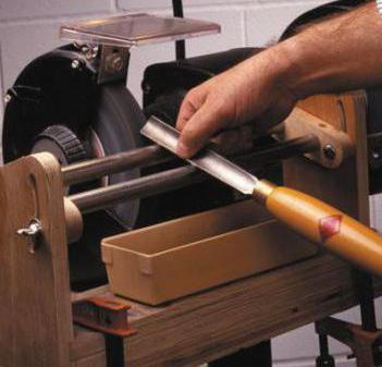 self-made cortadores para o torno de madeira