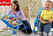 Fisher-Price: sunbeds, rocking chairs for babies