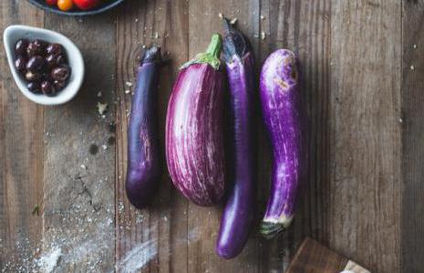 DIY aubergine