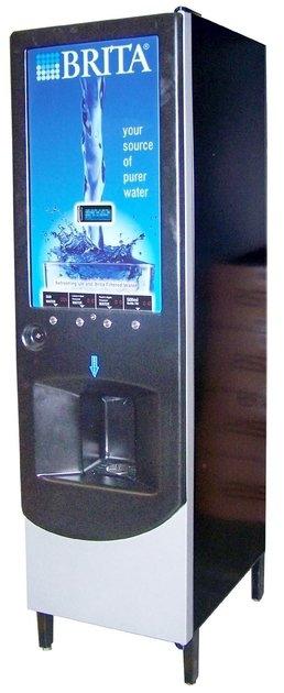 máquinas de venda de água carbonatada