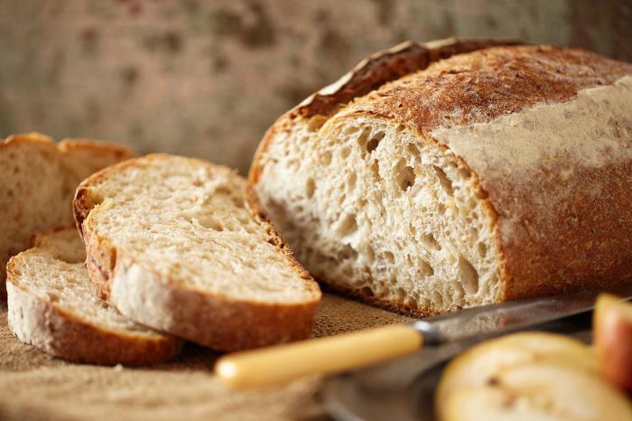 trigo, receta de pan