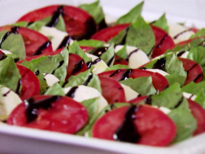 Rezept-Salat Caprese klassisch