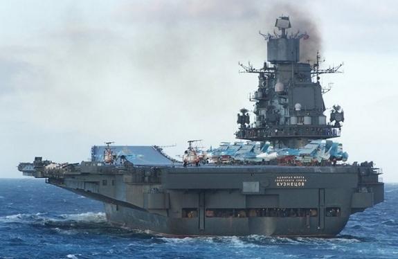 Admiral Kuznetsov carrier