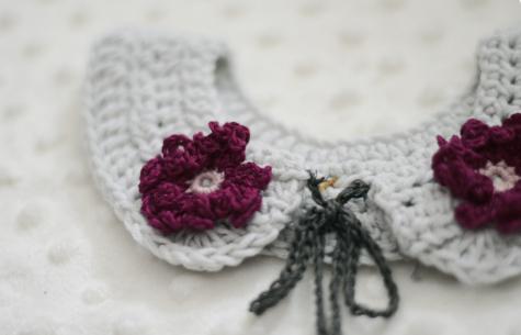 collar for school uniform crochet
