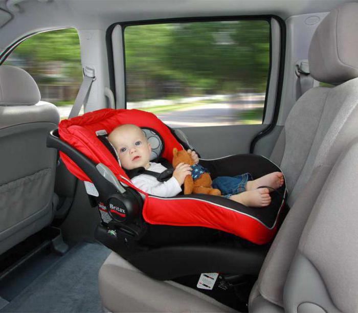 wie transportieren Säugling im Auto