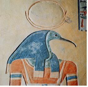 the ancient Egyptian God Thoth