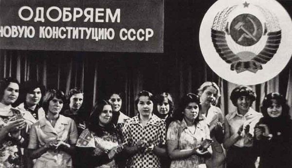 गोद लेने सोवियत संघ के संविधान के विकसित समाजवाद