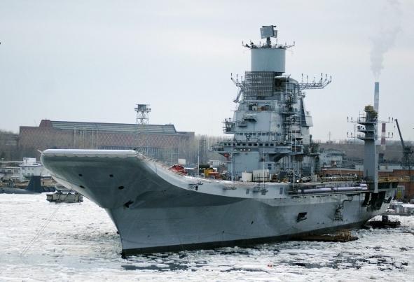 new aircraft carriers of the Russian Navy