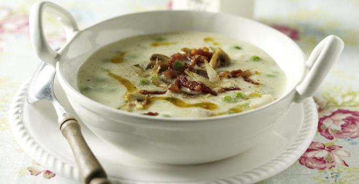 soup of pork with mushrooms and potatoes recipe