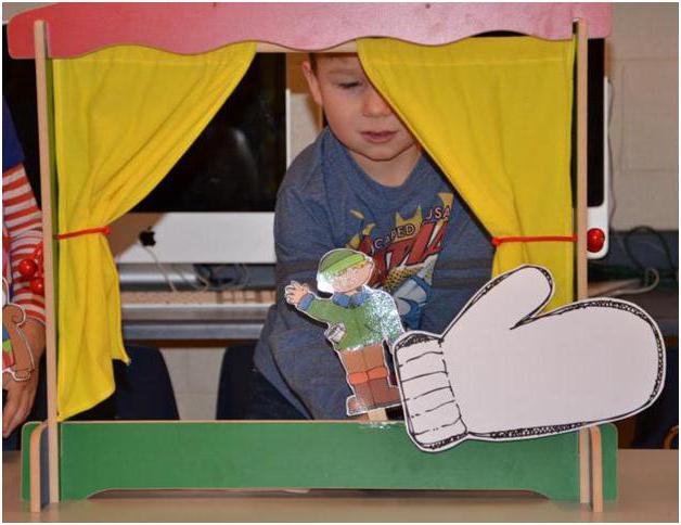 puppet theatre in the kindergarten
