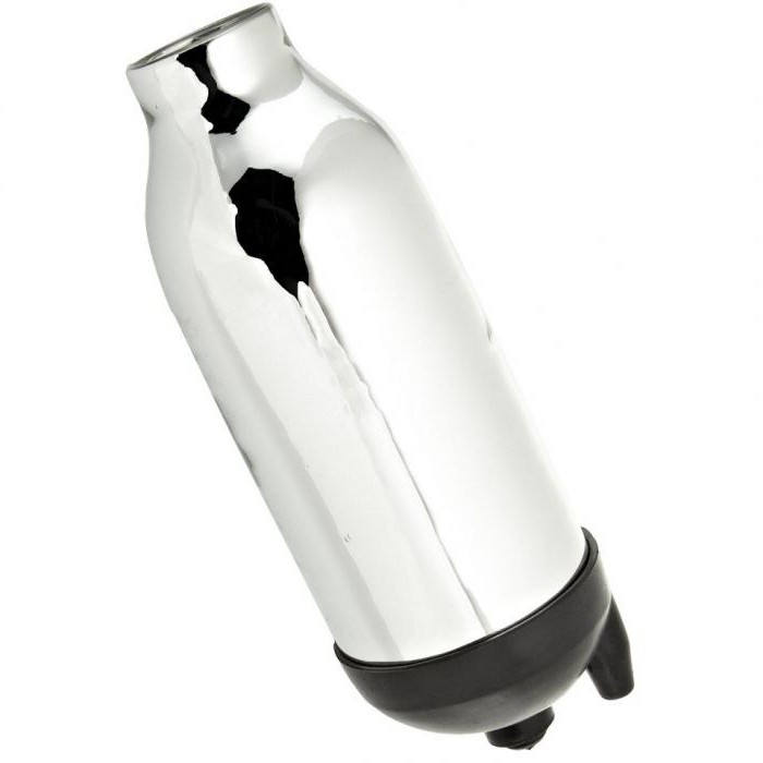 Thermos for food with a glass flask