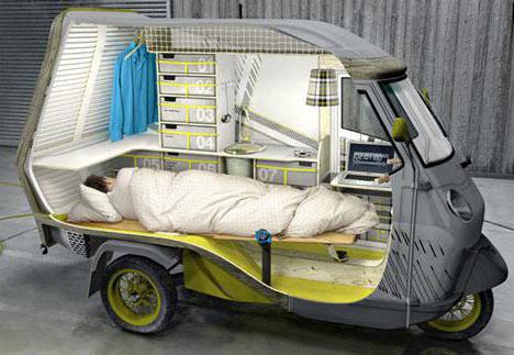 automobile trailer camper