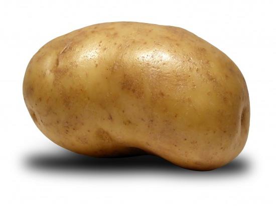 what dreams potatoes large