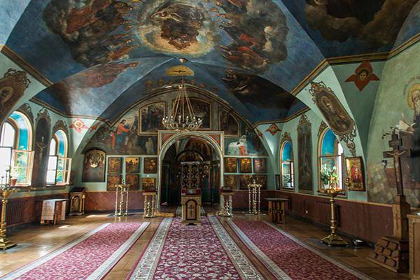 Zverinetsky Kloster Kiew Foto