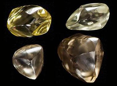wie unterscheidet sich ein Diamant von Diamant-Foto