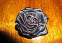 How of satin ribbon to make the rosette: advice