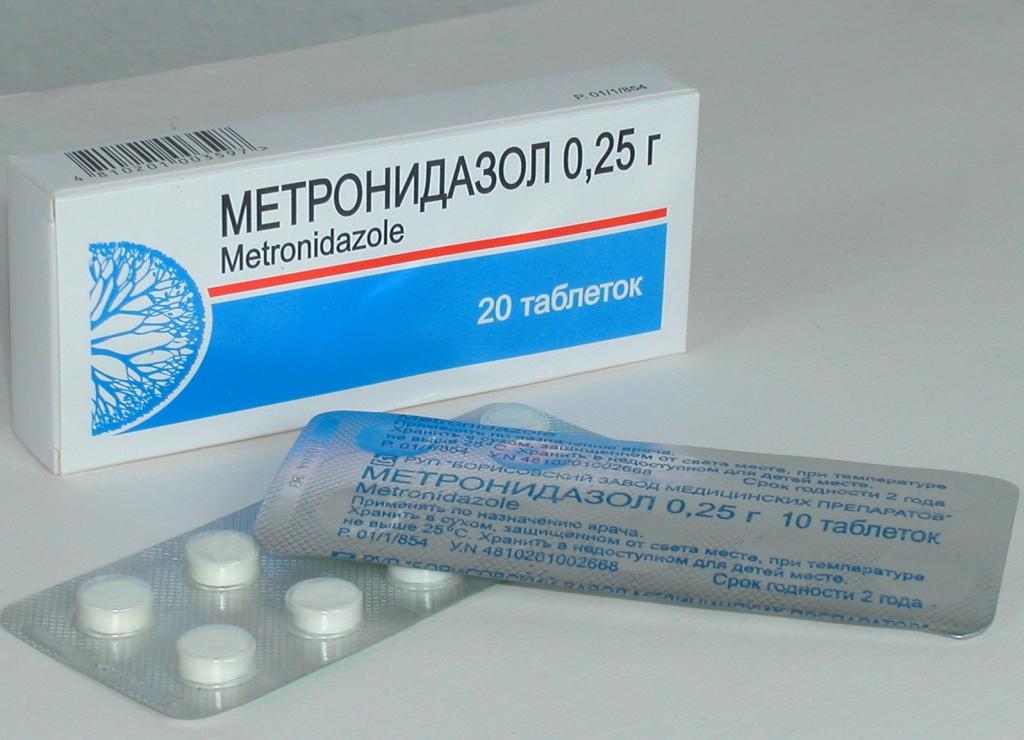 die Behandlung гарднереллеза Metronidazol