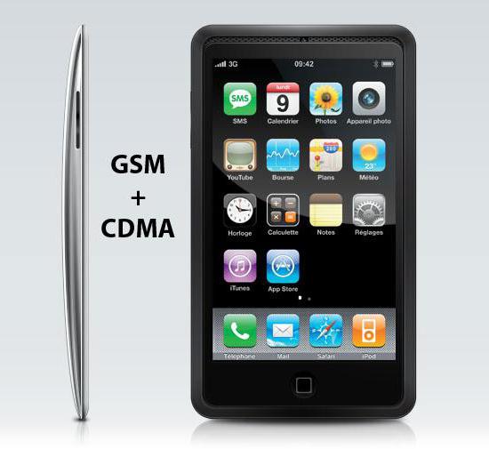 الهاتف المحمول gsm cdma