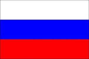 the colors of the Russian flag