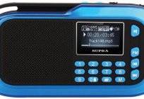 Descripción general de la radio Supra PAS-3909