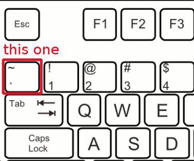 ¿qué es la tilde en el teclado