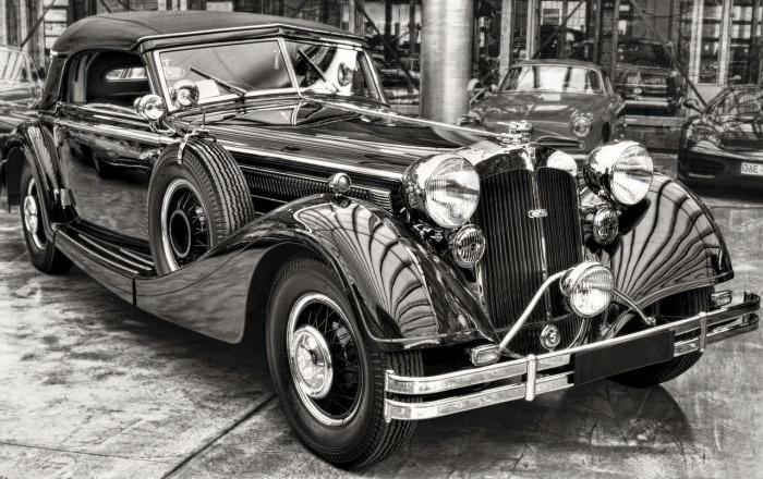 cars Horch in chronological order