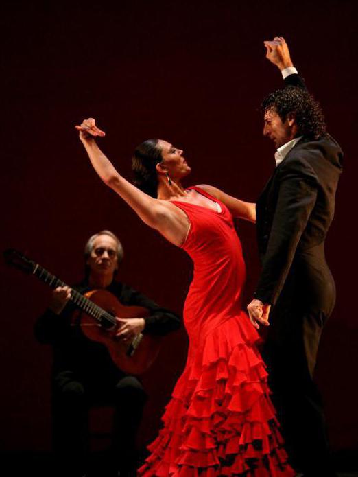 Spanische Flamenco-Tanz