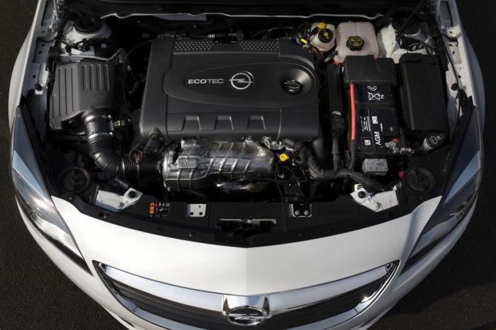 the operating temperature of the diesel engine Opel