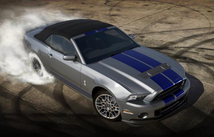 характарыстыкі Mustang Shelby