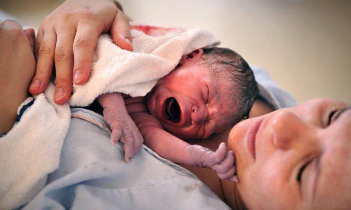 Gesichts-fetalen Placenta Folgen für das Kind
