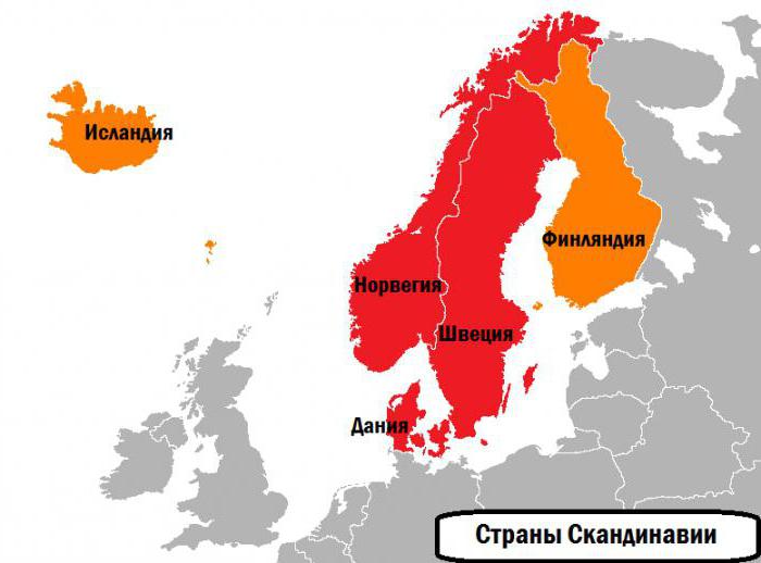 Scandinavia which countries