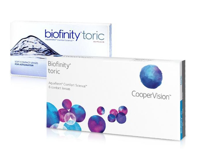 biofinity通过库珀的视野审查