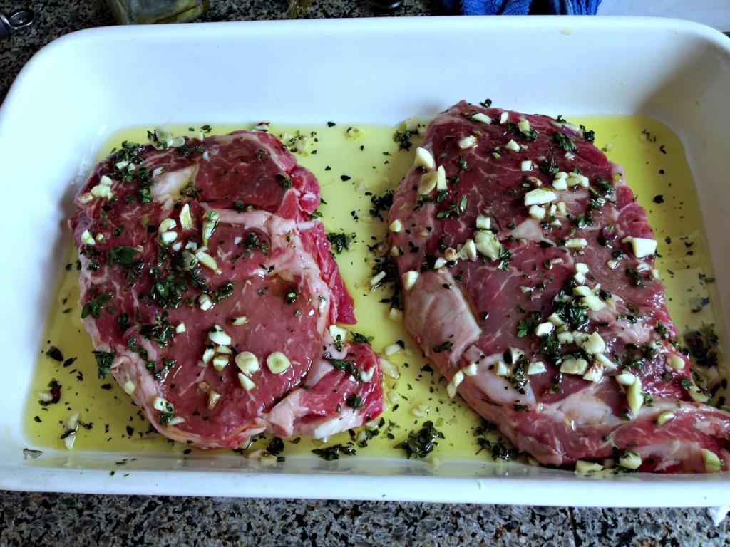 Marinade für Steaks vom Rind