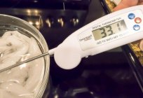 Elektronische Thermometer mit Fühler für Wasser: Beschreibung