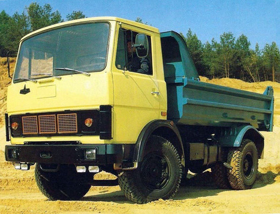 马兹5551卸车1987年