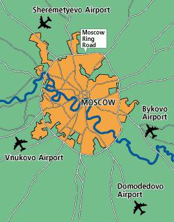比科沃机场的地图
