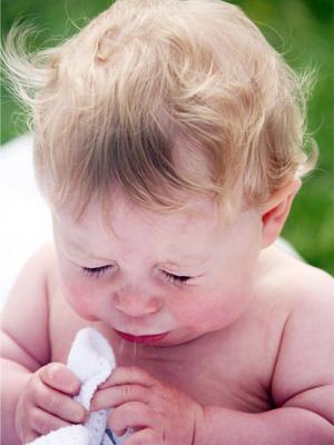 laufende Nase bei Kindern 3 Monate