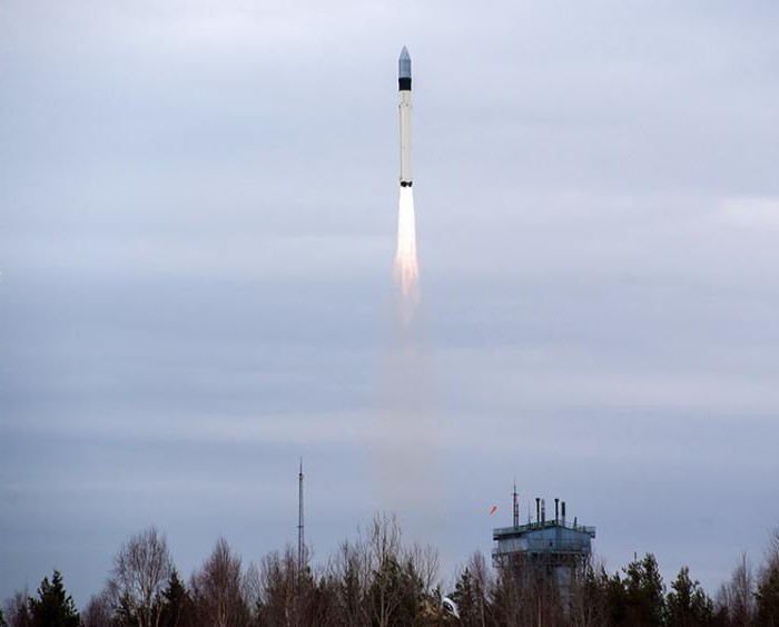 the launch of the carrier rocket Rokot