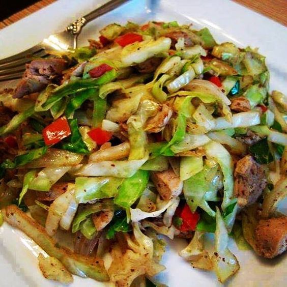 Salat von der Pekinger Kohl