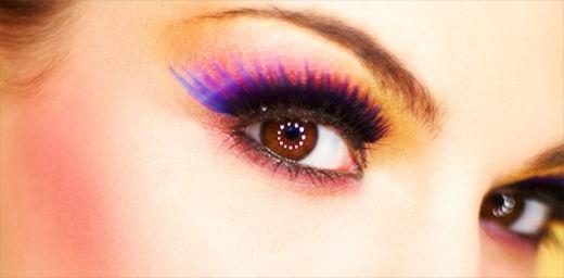 farbige Kontaktlinsen für braune Augen
