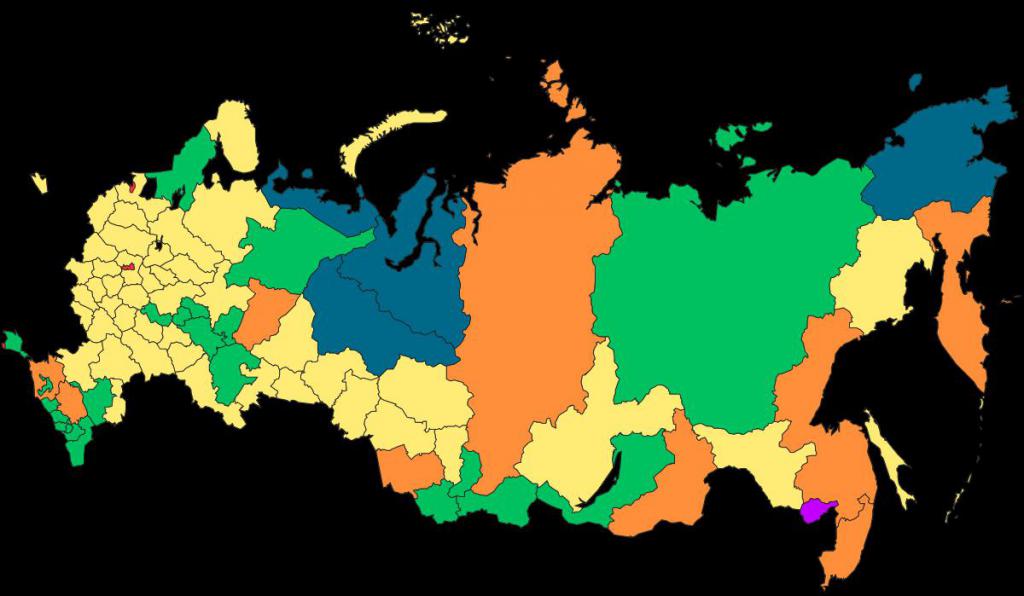 administrativ-territoriale Gliederung Russlands