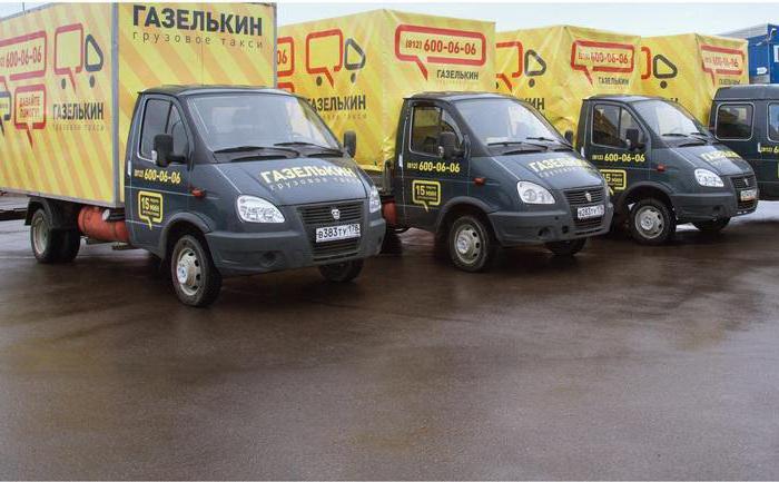  el trabajo en газелькин los clientes de los conductores de san petersburgo 