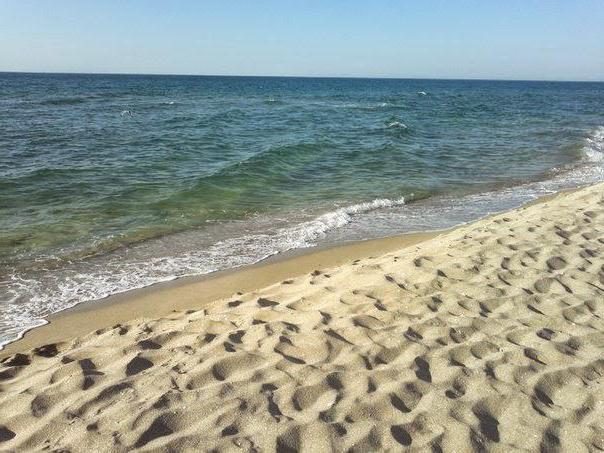 最好的海滩的克里米亚南部海岸在那里放松