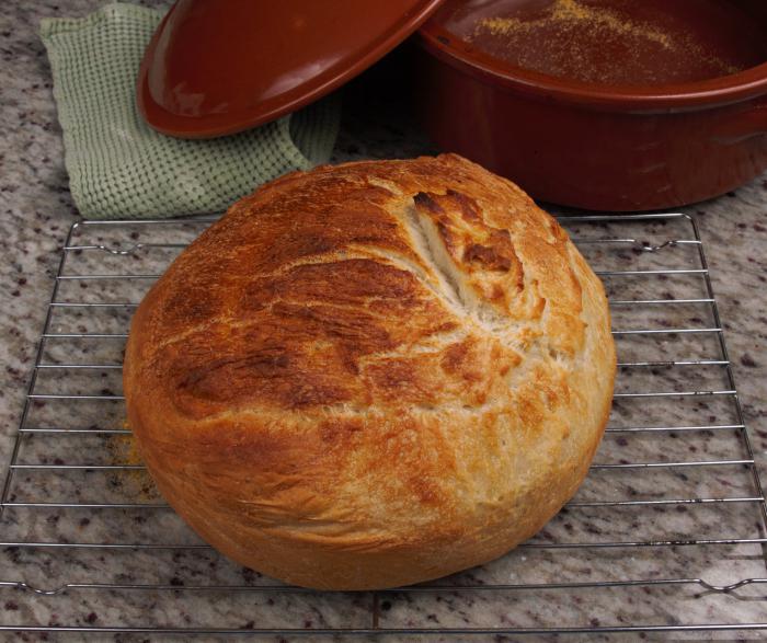 подовый receta de pan