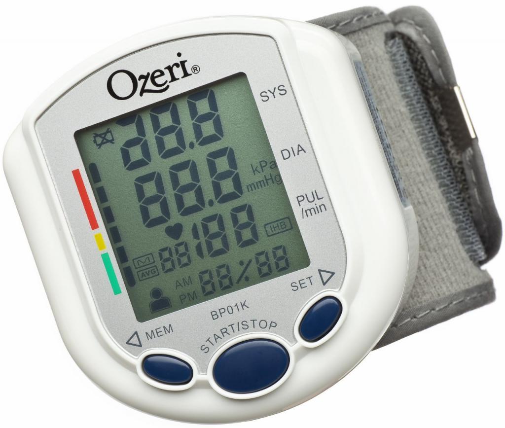 المعصم مراقبة ضغط الدم Ozeri BP01K