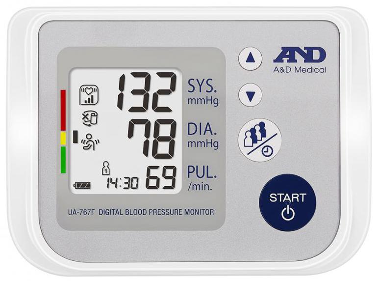 مراقبة ضغط الدم A&D 767F