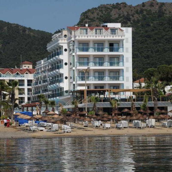 emre beach hotel de 4 turquía, marmaris