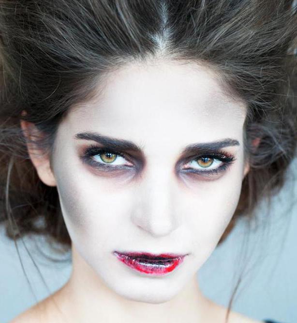 wie zu Hause, tun make-up Zombies
