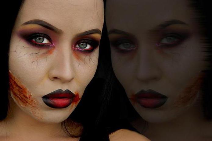 wie man make-up Zombies auf Halloween
