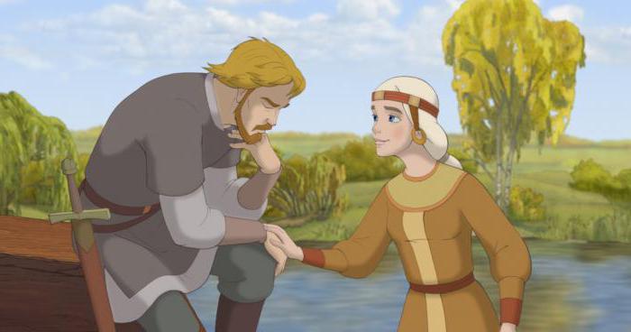 Cartoon Geschichte über Petrus und Fevronia